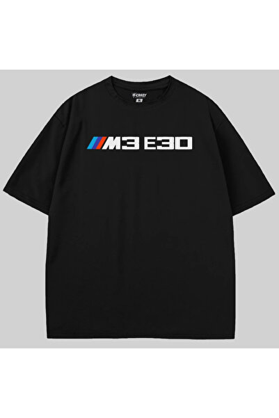 Crazy Tricou oversize BMW M3 E30 - Legenda începe
