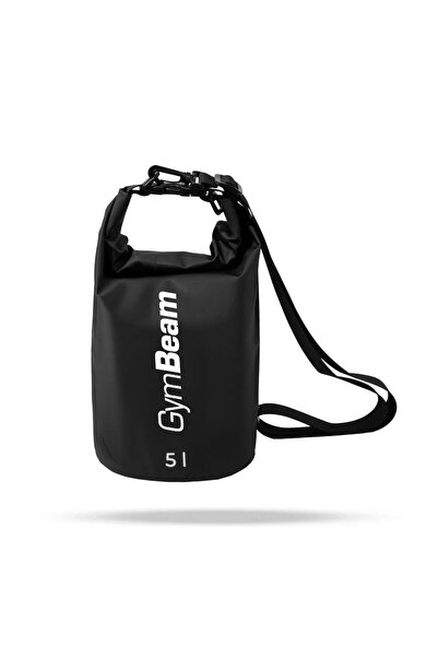 GymBeam Sac etanș impermeabil negru 5 l