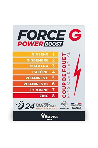 Manhaé Force G Power Boost, impuls de energie fizică și mentală, 24