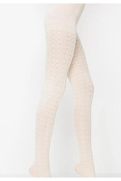 Penti Γυναικεία καλσόν  "Καρίνα " 180 DEN - Βαμβακερό, Αδιαφανές, Χρώμα βανίλιας