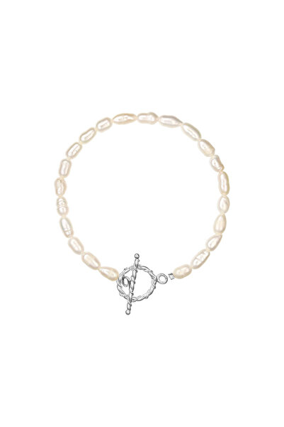Bratara Succesului Pearl Bracelet, Silver, 17 cm, Women