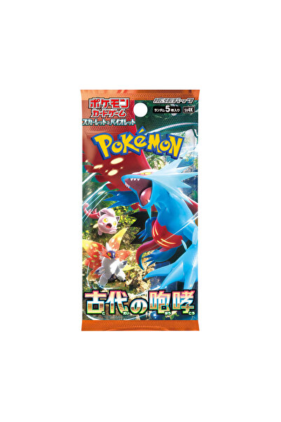 Nintendo Pack of 5 Pokemon Ancient Roar Cards (SV4K, Import Japan)