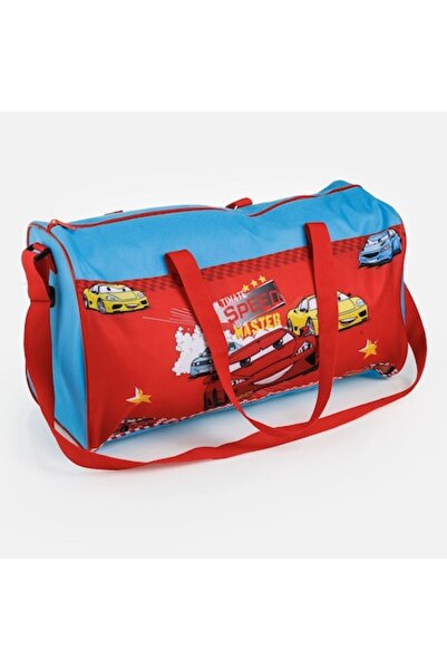 SHOPIENS Children's Travel Bag Boys Cars Model Blue Red