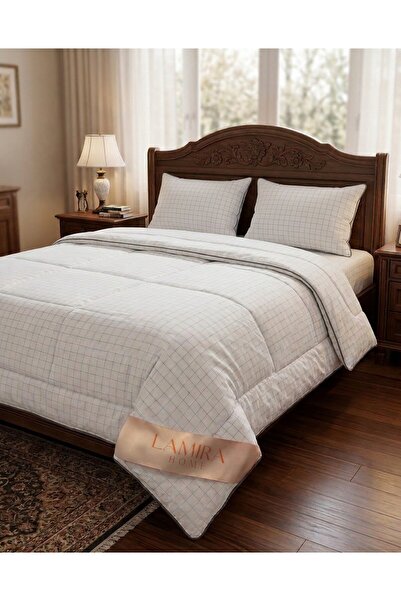 Lamira Home Double Antistress Quilt Premium 195*215 - Relaxing Sleep Carbon A...