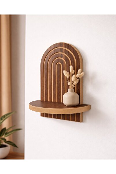 Duvar Rafı Çizgili C8 35x20cm