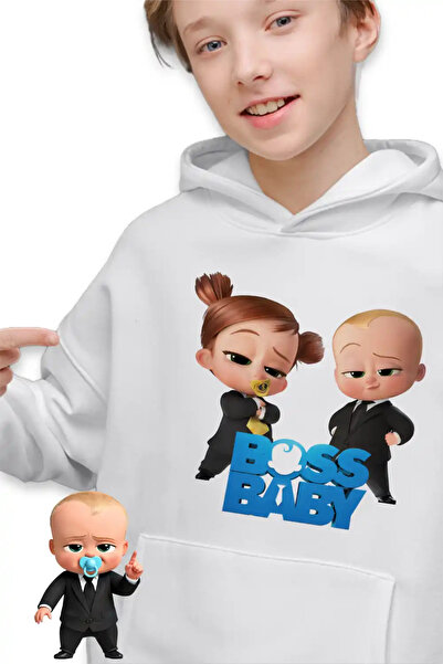 OEM Детски суичър за момчета  "Бос Бейби Тина Тийм СИЙ "