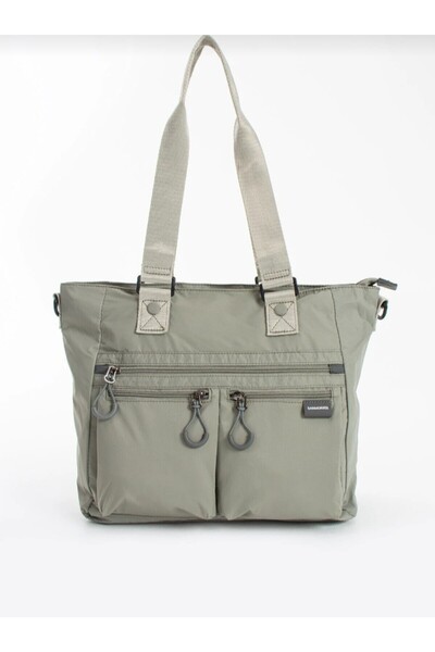 eflanmoda Дамска лека чанта за ръка и рамо със 7 отделения и регулируема през...