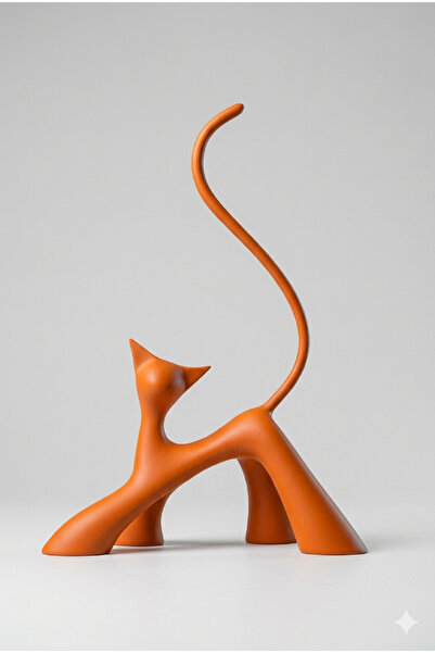 AKT Dekoratif Kedi Figürlü Biblo / 20 cm - Kedili Obje ve Biblo - Tasarım Ev ...