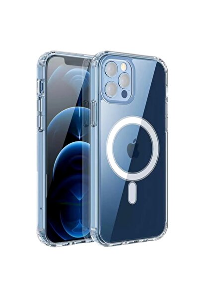 EPRO iPhone 12 Pro Max MagSafe Şarj Özellikli Sararmaz Orta Sertlikte Yüksek ...