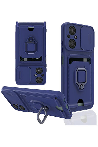 NewFace Nrzsnt Poco M5 Case Zuma Silicone with Business Card Holder and Ring ...