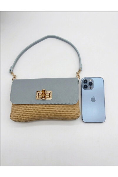 ESTE The Amalfi Petite Crossbody. ResortBag. RaffiaBag. Genuine Leather. Made...