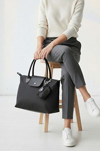 LOVELYSTORE حقيبة كتف نسائية كبيرة الحجم مقاومة للماء باللون البني من تشارمل ...