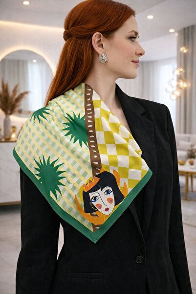 tarzınısec Επιλέξτε το στυλ σας: Πράσινο μαντήλι Queen / Μπαντάνα / Αξεσουάρ ...