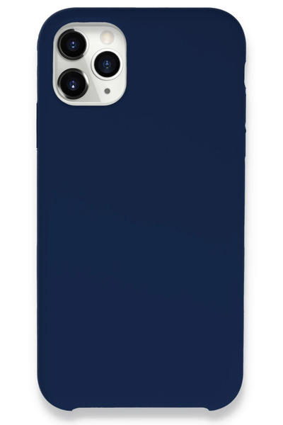 NewFace Nrzsnt iPhone 11 Max Case Launch Legant Silicone (203452) - Navy Blue