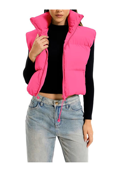 OEM Pink Lightweight Vest, Lined, Breathable, with Side Pockets S