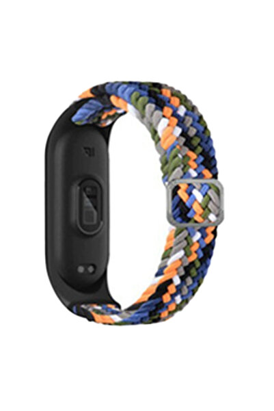 NewFace Nrzsnt Mi Band 6 Strap (203149) - Gray-Orange