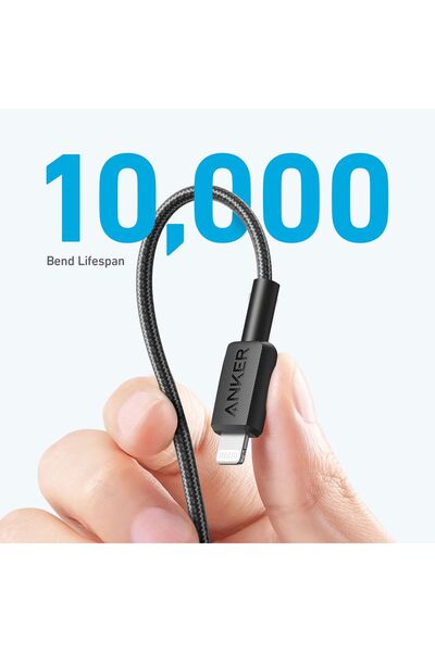 Anker كابل USB-C إلى Lightning بطول 3 أقدام