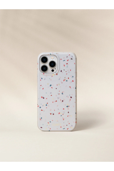 uniq Coehl Terrazzo iPhone 13 Pro White
