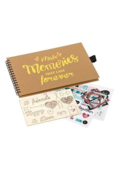 OEM Scrapbook Photo Album, 'Make memories that last forever', 31 x 21 cm