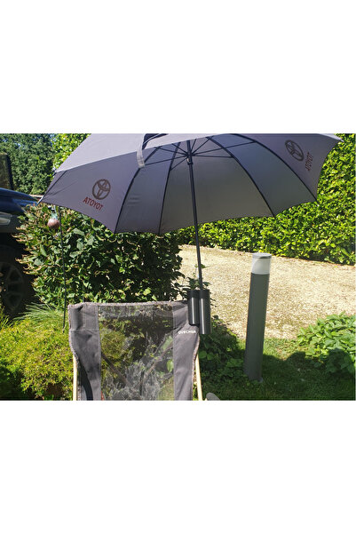 Karerca Kamp Sandalyesi Güneşlik Şemsiye Askısı Şemsiyelik Kampçılık Outdoor ...