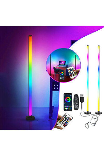Other Smart Vertical Lamp with Music Synchronization and Remote Control (Set ...