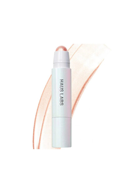 Haus Labs Iluminator Stick Bio-Radiant Glassy Balm, Cuarț șampanie strălucito...