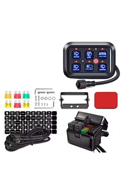 gulfmaid Switch Panel 6 Buttons for All Cars