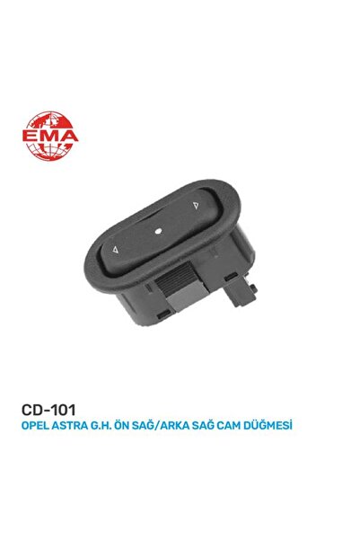 GVA Nrzsnt Window Regulator Switch Front Right/Rear Right (213347) Astra G-H