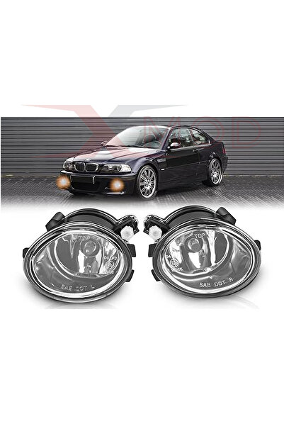 XMOD Bmw E46 Sis Farı Sag Sol Takım Bmw Sis Lambası İthal