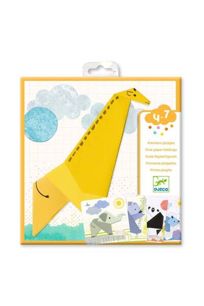 djeco Δημιουργικό Παιχνίδι Οριγκάμι: Ευτυχισμένη Ζούγκλα