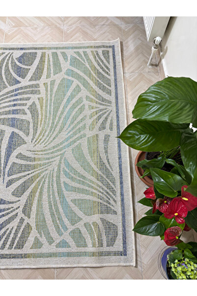 Senin Halın Senin Evin Oasis Leke Tutmaz Balkon Teras Halısı İskandinav Kilim