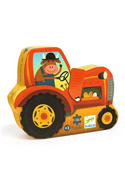 djeco Puzzle Tractor, Djeco