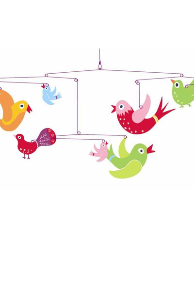 djeco Decorațiuni pentru mobilier cu tematică de păsări pentru camera copilul...