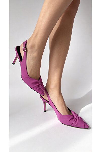Hare Rahat topuklu 7 cm Mor