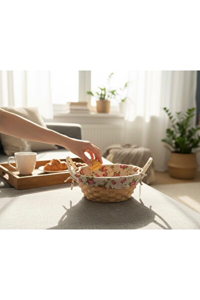 Bohem kutusu Bamboo Multi-Purpose Bread Basket