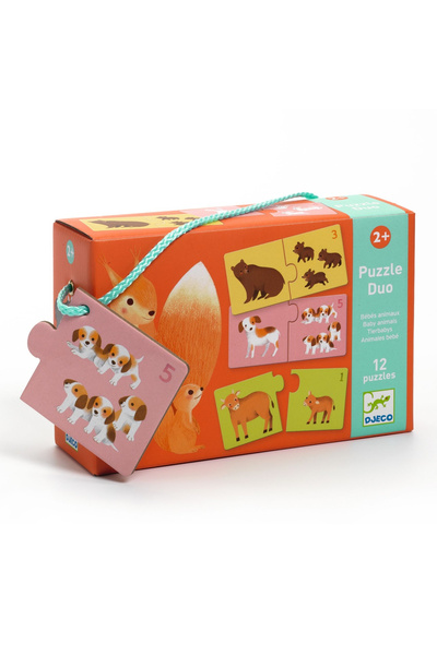 djeco Puzzle Duo Asociația Mamă-Copil