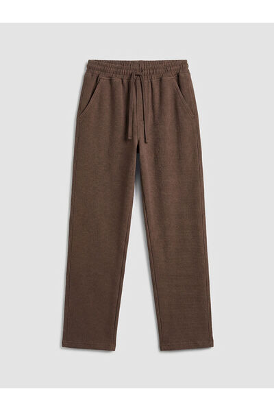 LC Waikiki Özmarka New Season Elastic Waist Dobby Boys' Trousers