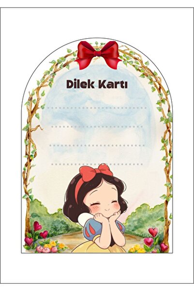 Sinek Kupası Tasarım Čestitka Snjeguljica 18 kom *debeli papir 8*12 cm