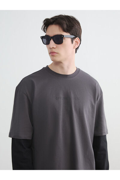 LC Waikiki Vizyon New Season Crew Neck Printed Men's T-Shirt