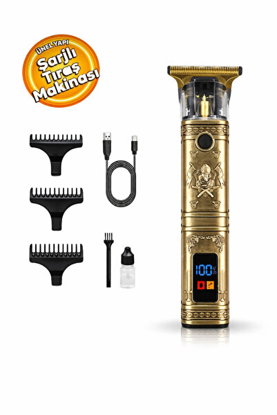 Bluemax KP-2931 Dijital LCD Ekranlı Profesyonel Saç Sakal Ense Vücut Traş Mak...