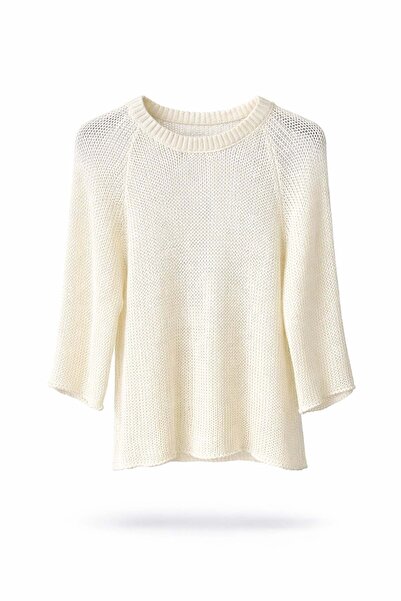 5in1Canpolat Kemik Raglan Sleeve Knitwear