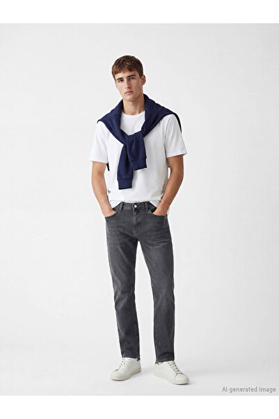 LC Waikiki Rmz Gi̇yi̇m Farkiyla 779 Standard Fit Men's Jean Pants