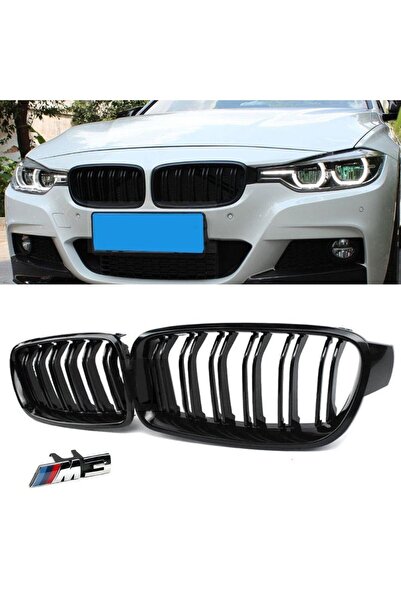 Genel Markalar HdmTuning Bmw F30-35 M3 Ön Panjur Izgara Böbrek Piano Black 20...