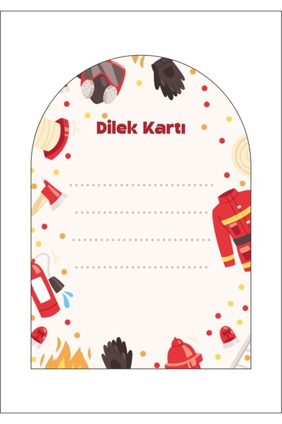 Sinek Kupası Tasarım Čestitka vatrogasne službe 18 komada *debeli papir 8*12 cm