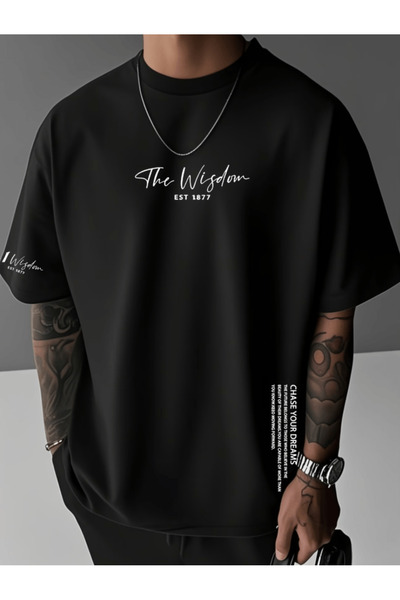 gencerco Special Design the Winstom Printed Premium Oversize T-Shirt