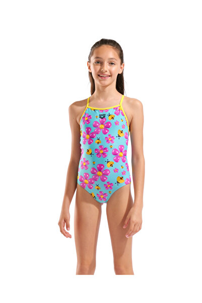 ARENA Costum de baie de primăvară Lightdrop Back pentru fete