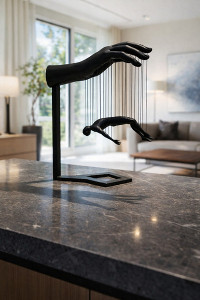 PLUS LIGHT El ve İnsan Formu Masa Üstü Dekorasyon