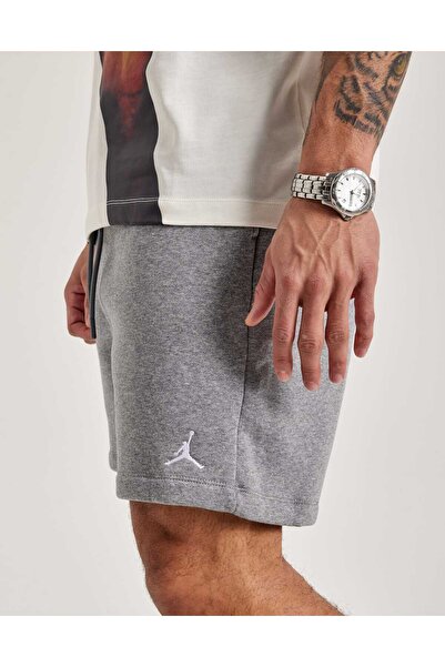 JORDAN Brooklyn Fleece Men's Gray Shorts