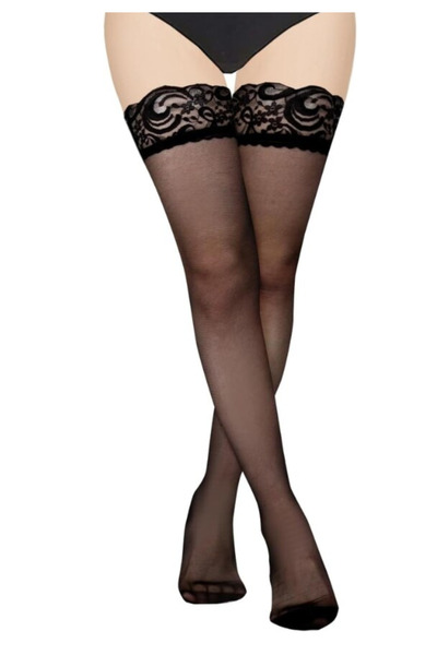 Penti Ζαρτιέρα "Φαντασία " 15 DEN - Λεπτή, ματ με λωρίδα σιλικόνης, καφέ χρώμα