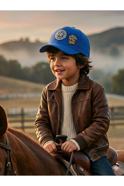 PIECE SIGNATURE 100% Cotton, Hat for Boys (Ages 5-8) (Size 50-53 cm)